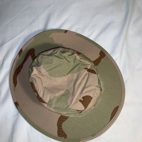 DCU MILITARY VENTED DCU DESERT CAMOUFLAGE SUN WIDE BRIM BOONIE HAT - Picture 10 of 12